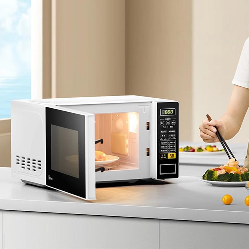 Midea 20L Intelligent Turntable Microwave Oven - Compact & Even Heating