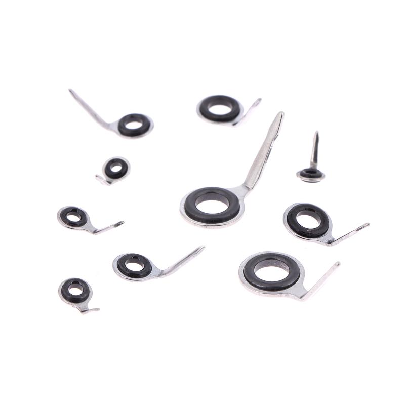 Non Ceramic Ring 20PCS MKG 1.0S 1.5S 2.0S 3.0S for Model Fishing Rod Mini Repair Guides.