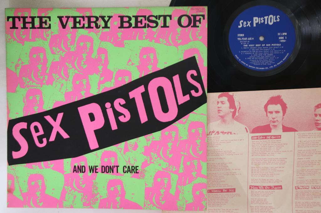 LP Record SEX PISTOLS - Very Best Of Sex Pistols YX7247AX COLUMBIA 1979 Japan Rock Used