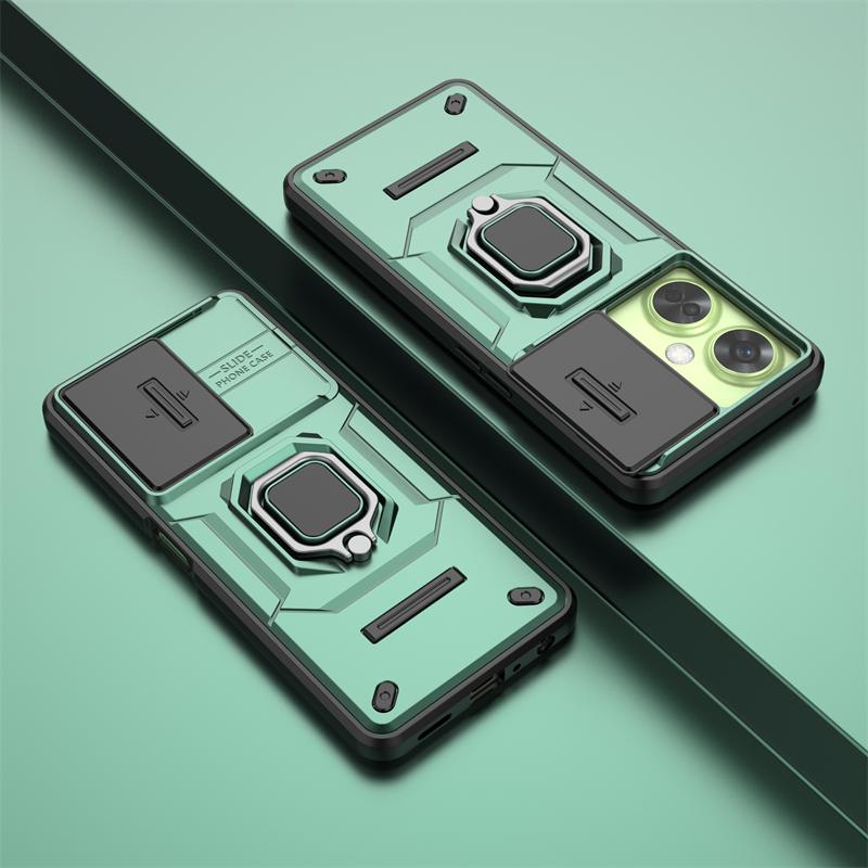 For OnePlus Nord CE 3 Lite 5G 2023 Case Magnetic Ring Stand Phone Cases For One Plus 1+ Nord CE3Lite Armor Shockproof Back Cover