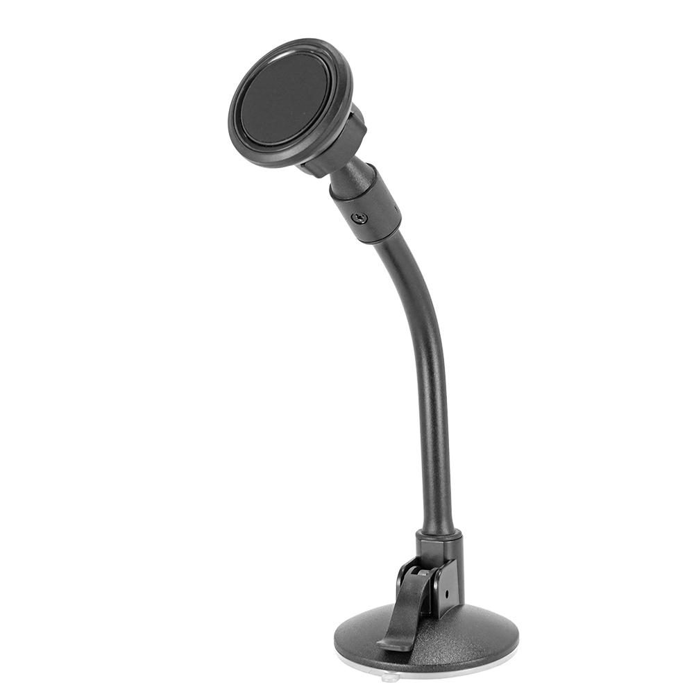 Magnetische Halterung Flexibler Hals Saugnapf Auto Handyhalterung für Windschutzscheibe, 360° verstellbarer Magnetkopf Universeller Handyhalter