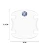 efg1 Car Door Transparent Strip Rearview Mirror Anti-Collision Protection Strip Emblem for VW CC Golf 6 7 GTI Tiguan Passat B5 B6 B7