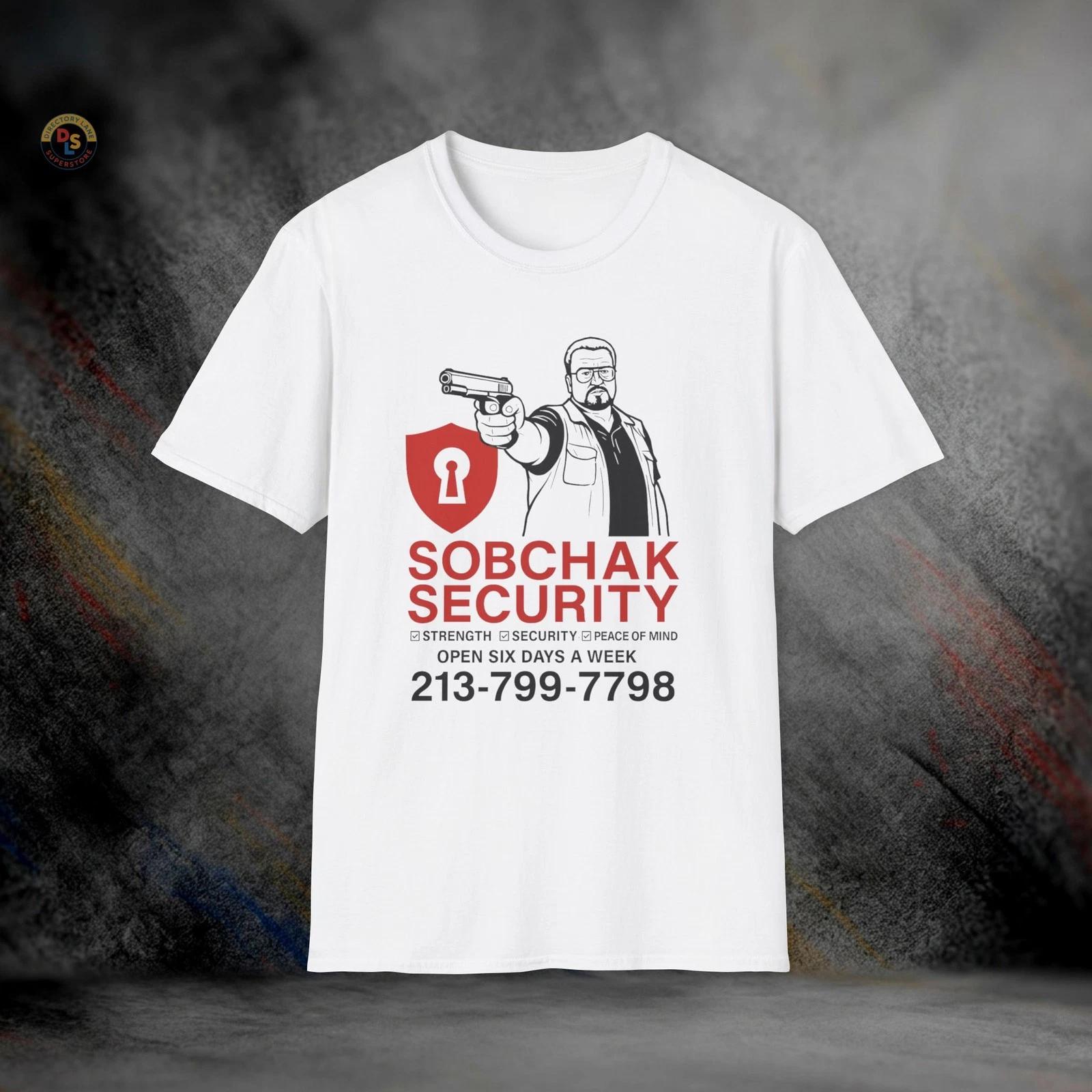Sobchak Security Lebowski T-Shirt | Softstyle Tee XL