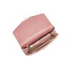 Michael Kors MK Soho Quilted Chain Flap Solid Color Vintage Style Commuter Leather Shoulder Bag Women Shoulder Bag Rose-Pink 30H0L1SL1T-622