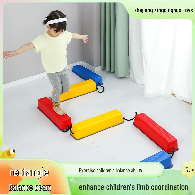 

Non-Slip Balance Beam Stepping Stones for Sensory Integration and Early Education
