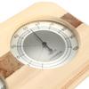 Thermometure Humidity Meter Bath & Sauna Sauna Thermometer Wooden Indoor/Outdoor Hygrometer Steam Wood Sauna Room