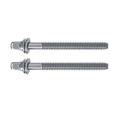 MS648SHP Tension Bolt 48MM Set of 2 Metal - (2PCS) (Chrome) (with Washer)
