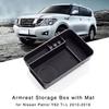 Armrest Storage Box for Nissan Patrol Y62 Ti-L 2010- Central Console Tray