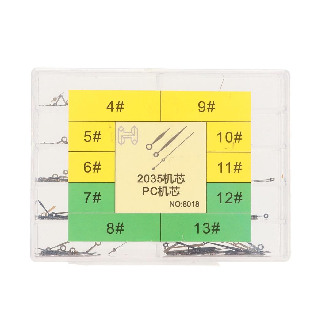 Náhradní hodinky Hodinová Minutová Vteřinová Ručička Ručky Hodinek Díly pro Strojek 2035 PC Černá Zlatá