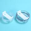 40 uncji butelka uszczelniająca pokrywa odporna na zachlapania zwykłe plastikowe pokrywki do wymiany kubka wielokolorowe akcesoria do butelek