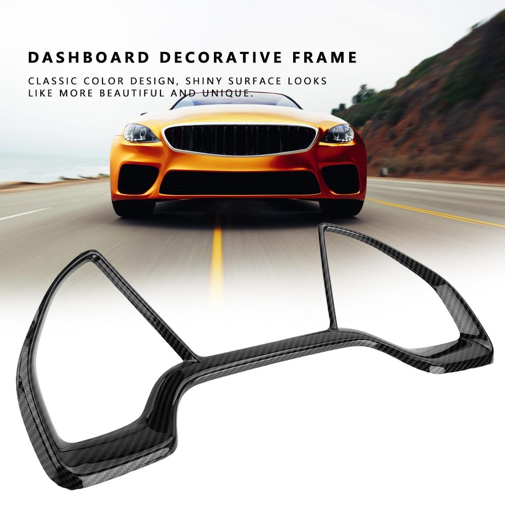 Car Dashboard Decorative Frame   Rings Trim for     10th 2016.2018 (Red)