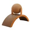 M-Modern-Cat Grinding Paw Cat Scratching Board 2 In1 Cats Scratchi Ball Wooden Scratcher Sisal Scratch Board Arch Bridge