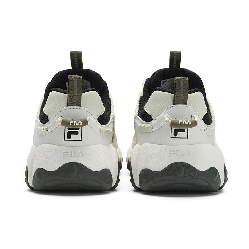 Fila FLUID 6 Cushioning Breathable Coverage Support Low Top Running Shoes Men's White F12M522111FAA