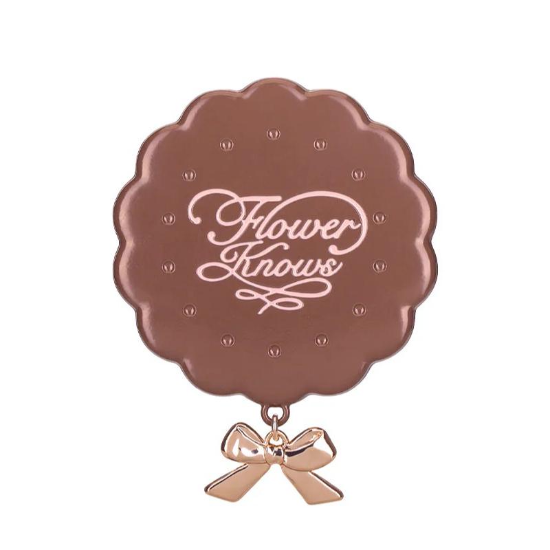 Flower Knows Bunny Garden Series Rougepinsel - Flower Knows Wolle loses Puder Highlighter Kosmetikwerkzeug für Make-up