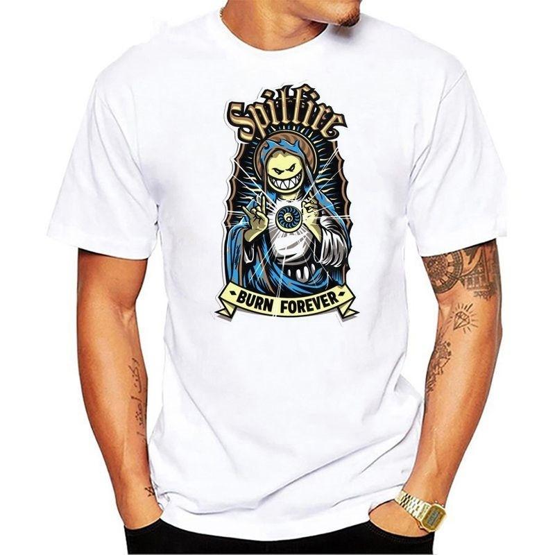 

Футболки унисекс с короткими рукавами и принтом Spitfire Burn Forever