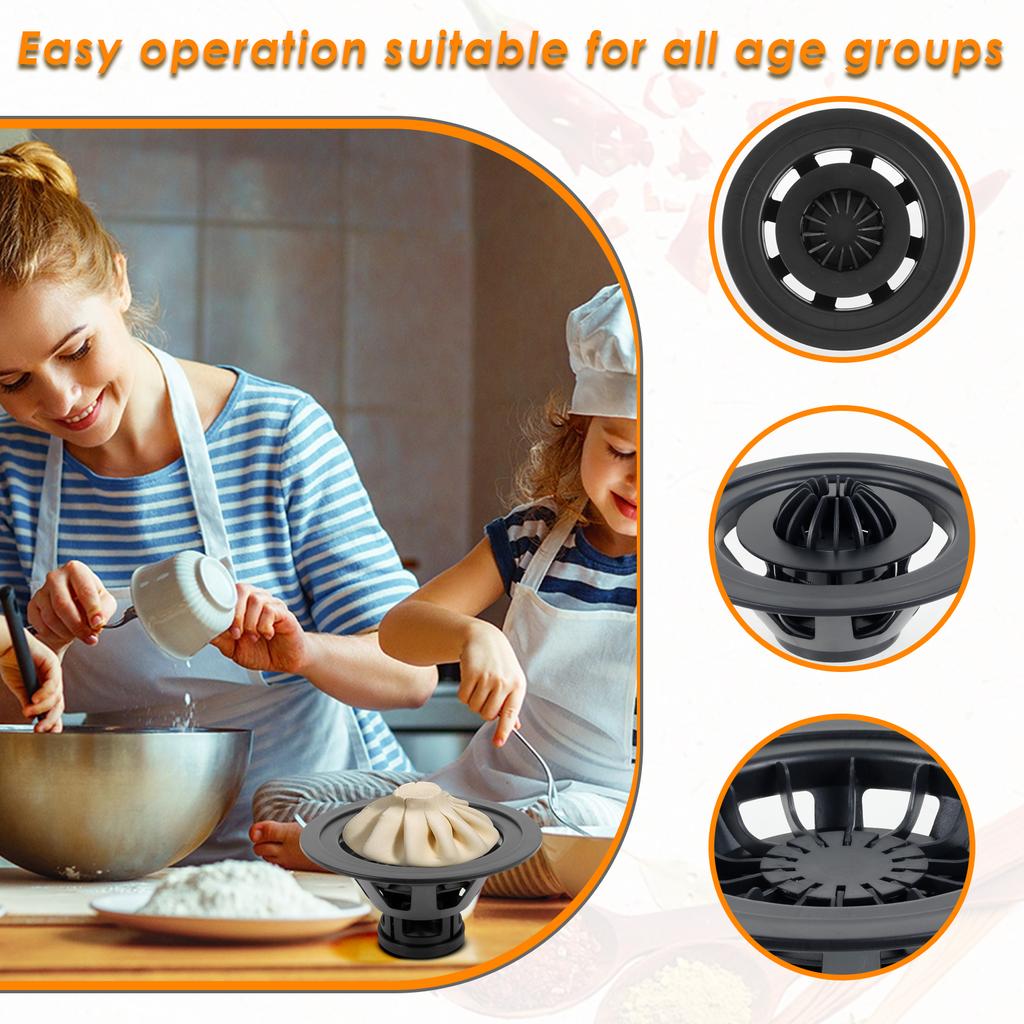 Baozi Mold DIY Pastry Dumpling Maker Pie Steamer Bun Mould  Kitchen Food Grade Gadgets Baking Pastry Tool Chinese Baozi Bun Mold