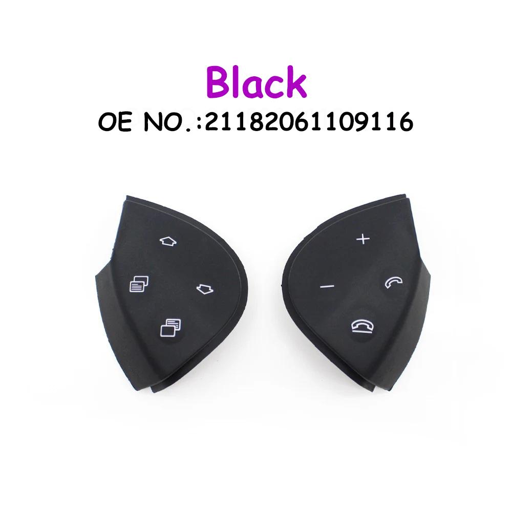 Car Interior Multifunction Steering Wheel Switch Control Button Keys Trim Cover For Mercedes Benz E Class W211 E320 E350 E550