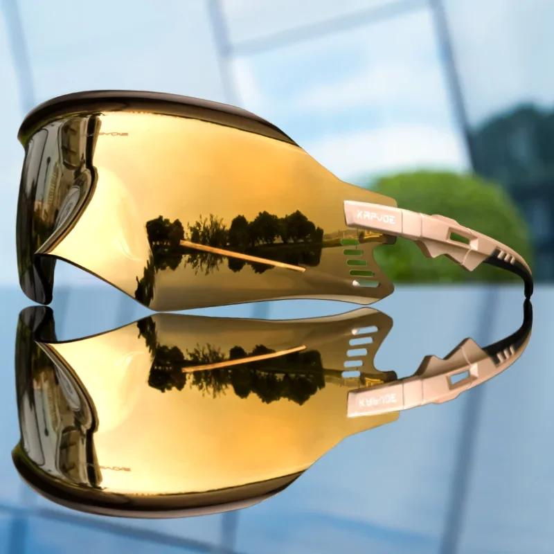 2026 Kapvoe Sport Sunglasses Road Bike Mountain Bicycle Cycl Glasses Riding Goggle Sports Eyewear for Man Women Cycling Glasses