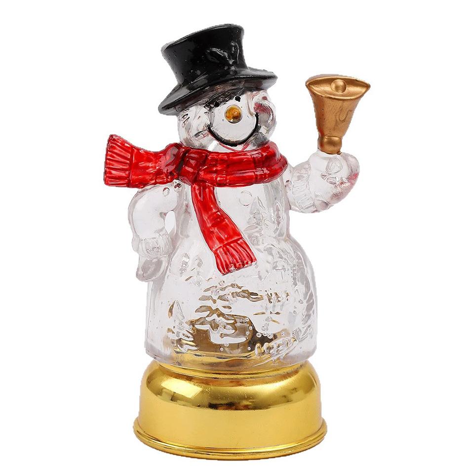 Zestaw Świątecznych Świec Dziadek Drzewko Bałwan Wigilia Karnawał Romantyczne Ozdoby Światło LED Dekoracja Świąteczna Świece Światło