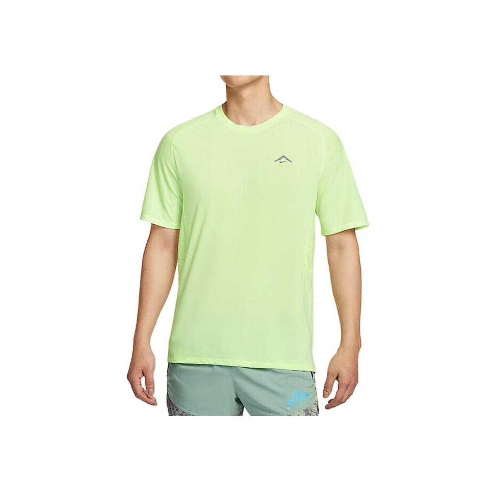 Nike SS25 As M Nk Dfadv Solar Chase Maglietta a Maniche Corte Uomo Magliette Verde HJ3581-701