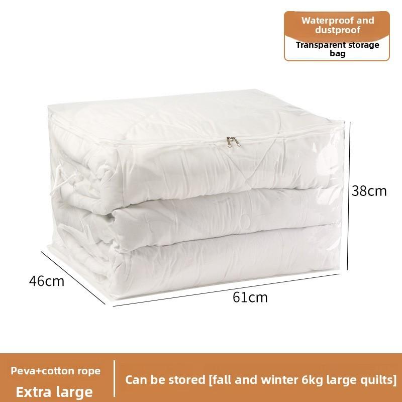Modern Minimalist Peva Cube Storage Bag For Bedroom Organizing And Travel Use