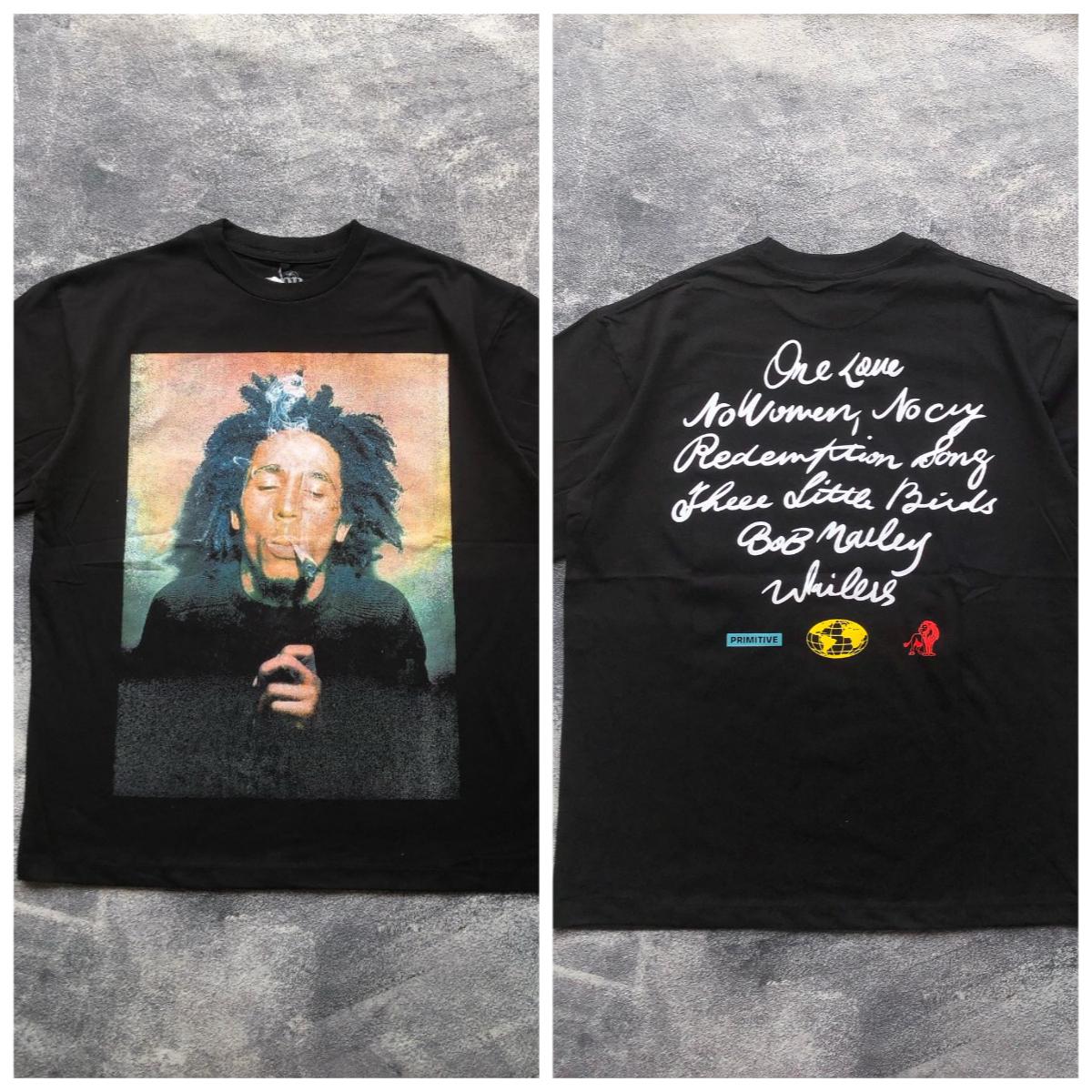 

Летние мужские футболки БОБ МАРЛИ с принтом, вязаная футболка больших размеров, футболка оверсайз, топ в стиле Y2k, Харадзюку, готическая женская одежда 4XL