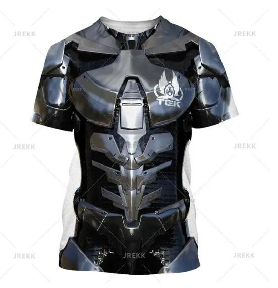 3D printed T-shirt for men and women, short-sleeve T-shirt, hip-hop casual street plus-size T-shirt, 2024 new arrival