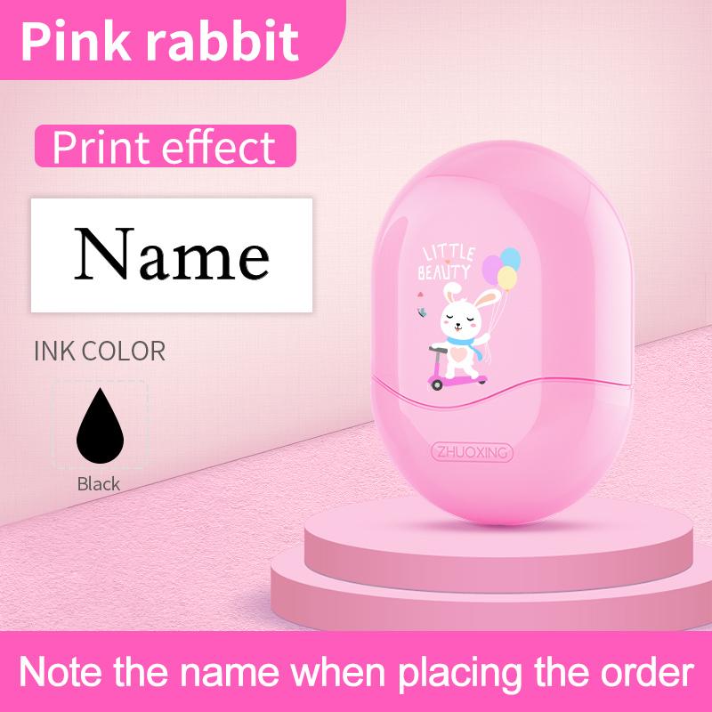 

Custom Baby Name Stamp | Waterproof School Seal for Kindergarten | Non-Fading Student Gift & Personal Kids Art Supplies