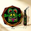 Rat Rod Art 8 Ribs 3Fold Black Glue Uv Protection Umbrella Sun Protection Rainproof Compact Folding Umbrella For Travel Daily Use C923322