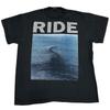 VTG 1990 RIDE Nowhere Shoegaze XL Band Album Cover Single Stitch Shirt REPRINT
