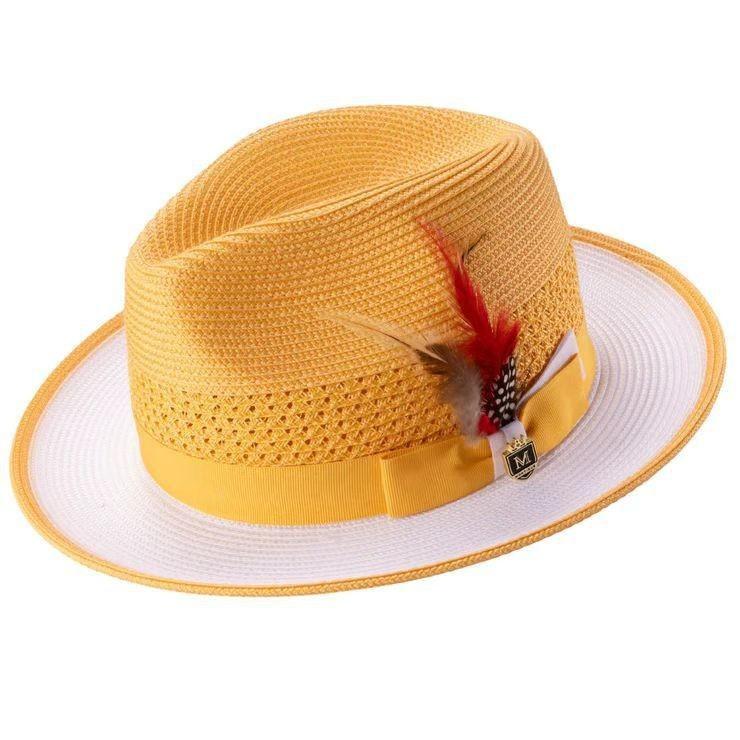 Spring And Summer Foldable Wish Splicing Men'S And Women'S Seaside Vacation Shade Jazz Hat Top Hat