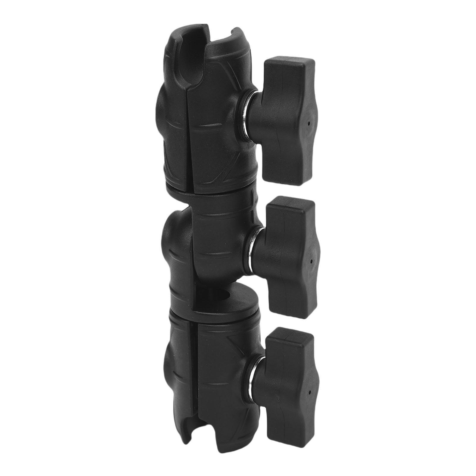 

Двойной шарнирный кронштейн с двойными шаровыми головками 1 дюйм, высокопрочный нейлон для мотоцикла, автомобиля