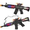 Electric Toy Gun for Children Submachine Gun Sound and Light Simulation Eight Tone Pistol, Night Market Supply, Boy Toy