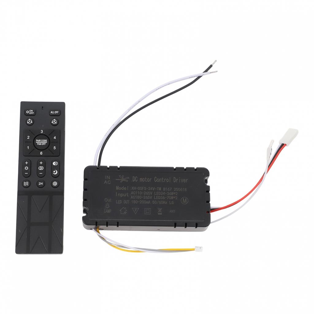Ceiling Fan Remote Wireless Dimming Controller AC 110V-265V Voltage
