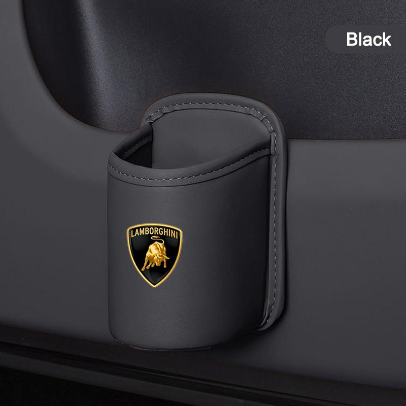 

Storage Leather Accessory Car Water Cup Box Back Seat Drink Rack For Lamborghini LP570 LP610 Urus LP700 LP770 Gallardo Aventador