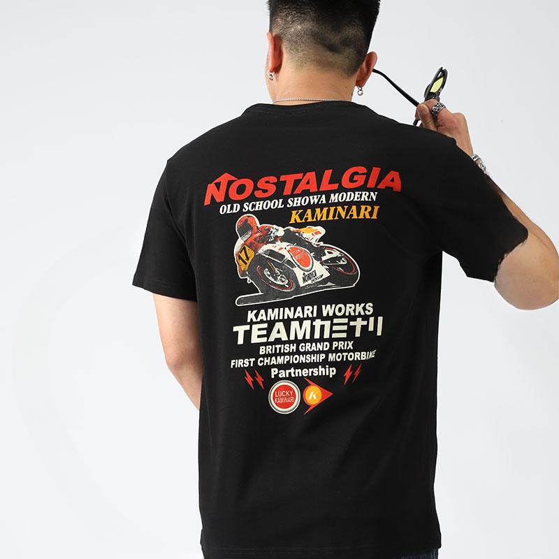 2025 Americký drsný chlap Harley Těžký motocykl Retro motocykl Fanoušek Jízda Tričko Krátký rukáv Pánské Bavlněné tričko Pracovní tričko