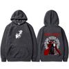 Anime Hellsing Vampire Alucard Graphic Hoodie Men Women Manga Oversized Pullover Hoodies Male Hooded Sweatshirt