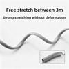 Handheld Toilet Floor Flushing Nozzle 304 Stainless Steel with 1.5m Extendable to 3m Hose for Toilet Hygiene And Pet Cleaning