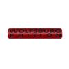 3D Metal Styling Wolfsburg Edition Letter Emblem Car Rear Trunk