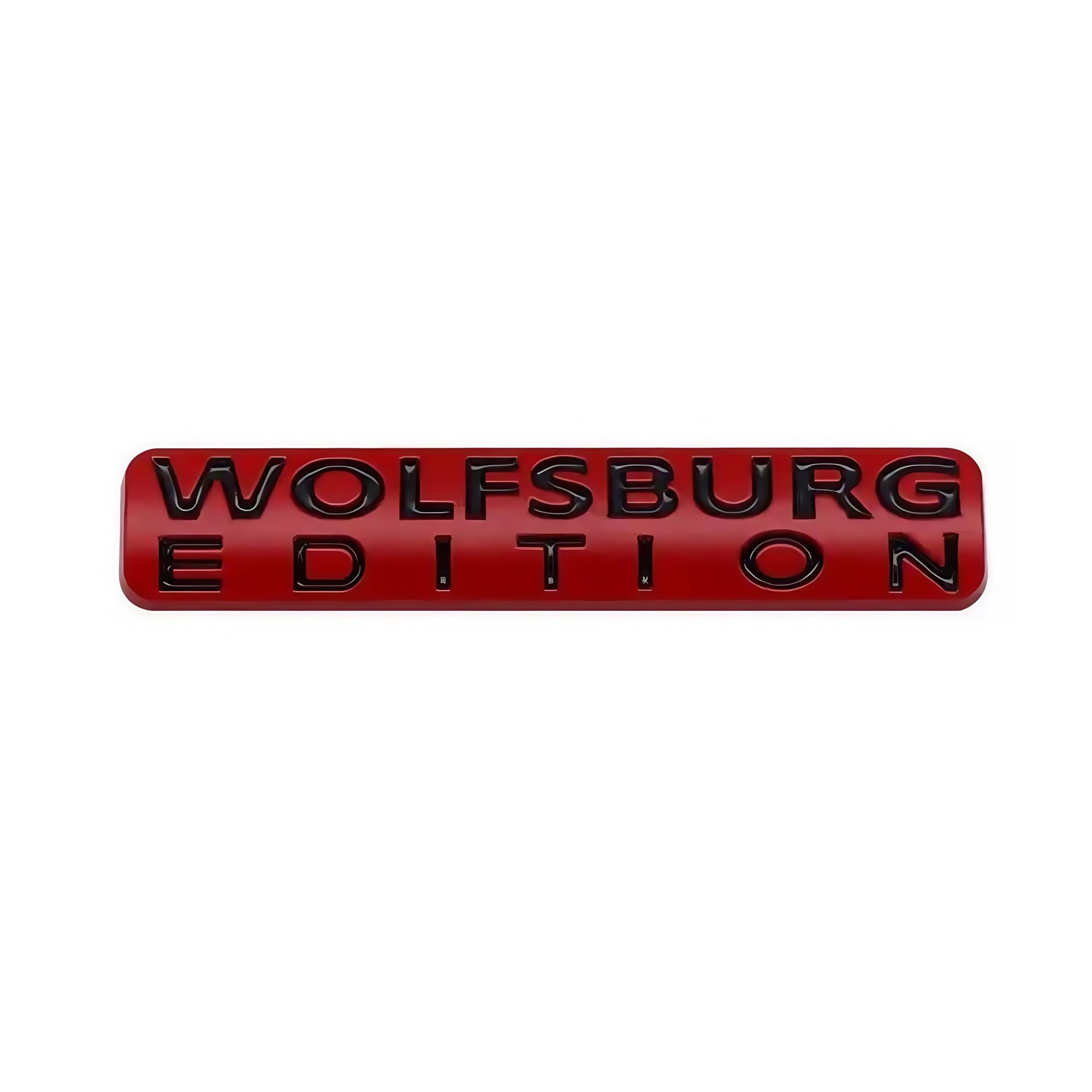 3D Metal Styling Wolfsburg Edition Letter Emblem Car Rear Trunk One size
