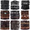 Popular European & American Retro Handmade Multi-layer Woven Bracelet Set