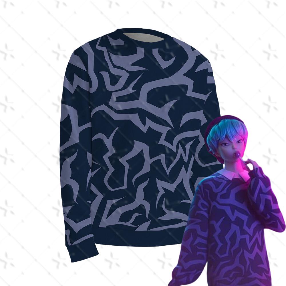 

Kpop Demon-Hunting Girl Group Saja Halloween Crewneck Sweatshirt XL