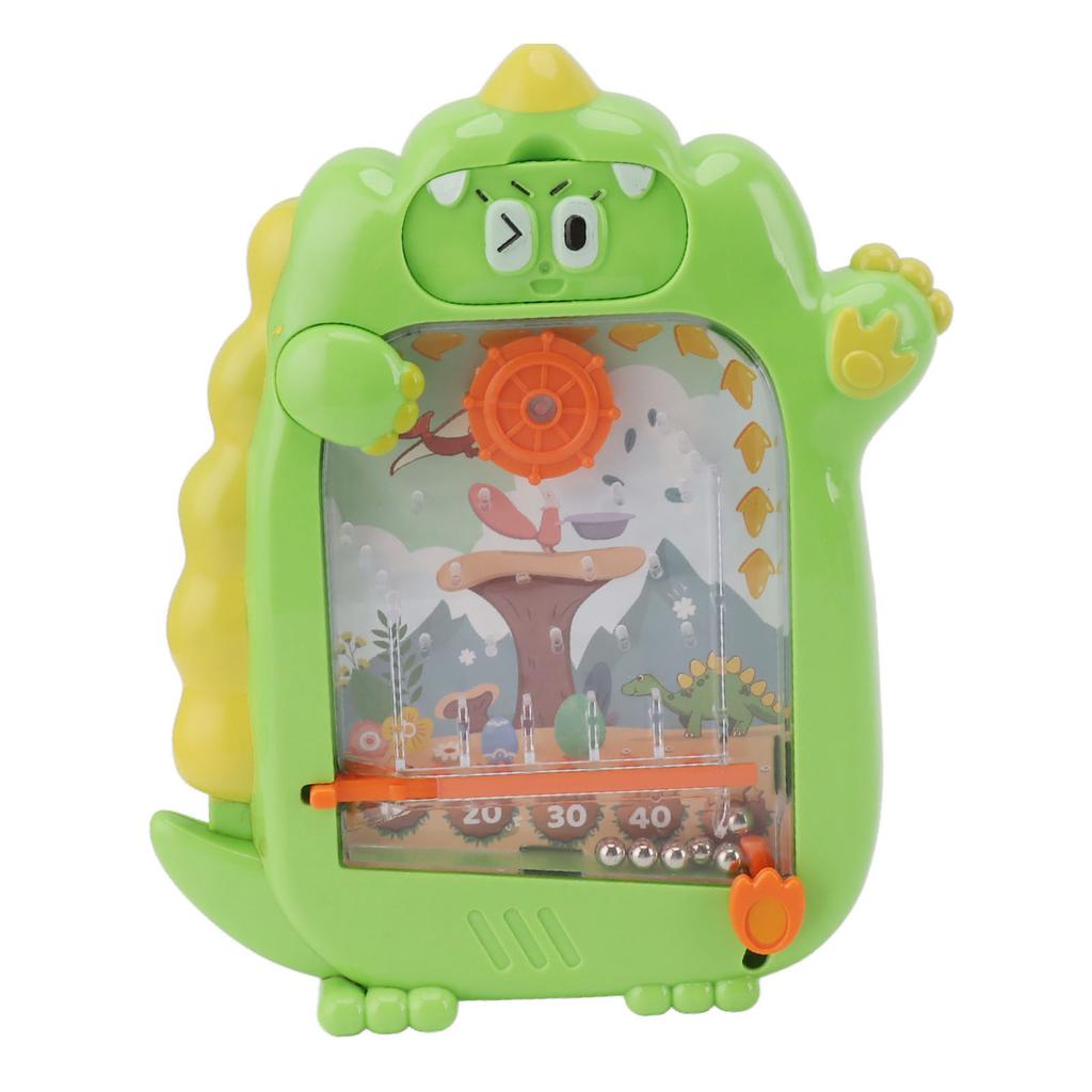 Magnetic Drawing Board Erasable Double Sides Dinosaur Puzzle Pinball Game Toy for Kids Green