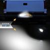 Pair of Black LED License Plate Lights for Chevrolet '88-'00 C1500 K1500 Silverado Tahoe