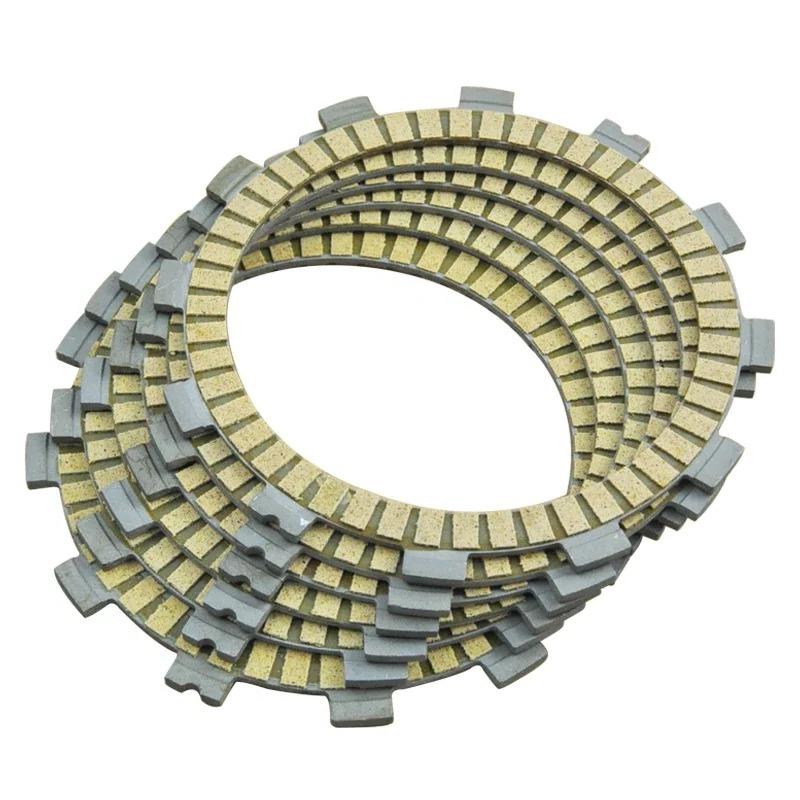 Для Suzuki RM100 80-81 TS125R 89-97 TV125 92-95 DF200E DR200 DR200SE Jebel 200 96-13 6 шт. Мотоциклетные фрикционные диски сцепления