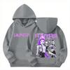 Women's Hooded Gradient Printed Long Sleeved Sweatshirt Loose Women's Sweatshirt  Sweatshirt