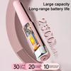 Portable Cordless Hair Straightener 4 Temperature Modes Adjustable Fast Heating 2-In-1 Dual Purpose Curling Wand Flat Iron Electric Hair Styling Tools
