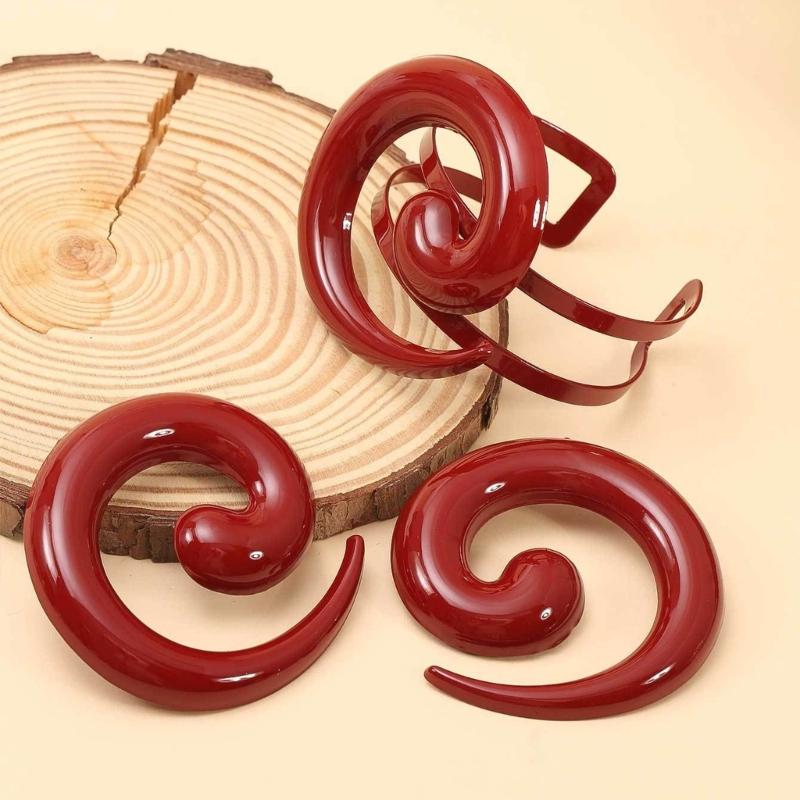 Alloy Jewelry Set Earrings And Bracelet Beautiful Swirls Earrings And Bracelet Set Tailored For Fashion Forward Women