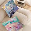 Amine H-Hatsunes-M-Miku Girls Pillow Cushion Cover Pillowcase Living Room Sofa Home Decor Customized