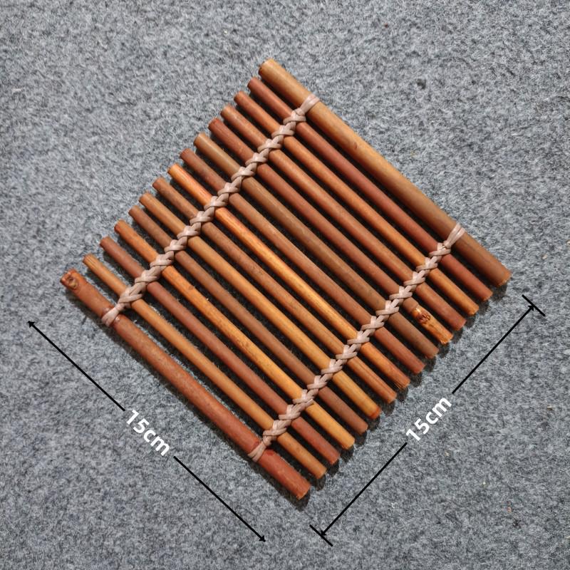 Sashimi & Seafood Bamboo Raft Decoration – Perfect for Hot Pot, Beef, BBQ, and Plating